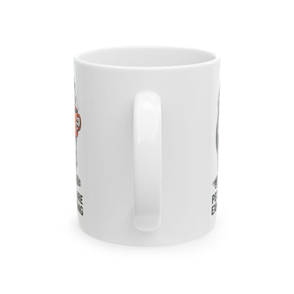 People Are Exhausting Mug – Funny Coffee Mug, Introvert Humor Gift, Sarcastic Coworker Cup, Office Humor Mug, Funny Gift for Friends