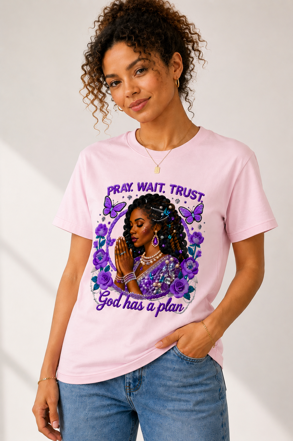 Pray Wait Trust T-Shirt