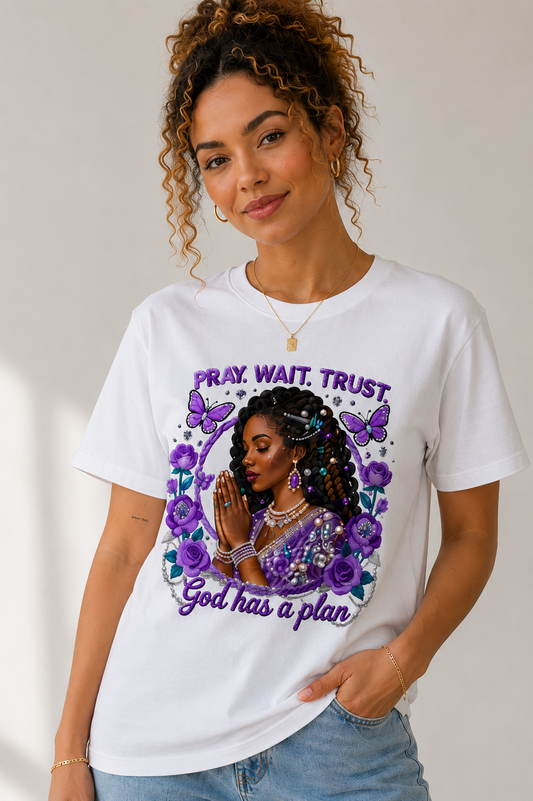 Pray Wait Trust T-Shirt